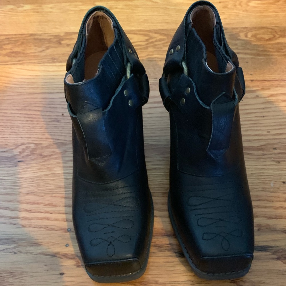 BRAND NEW Jeffrey Campbell Harness Booties